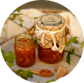 Confiture d' Abricots et Amandes grillées