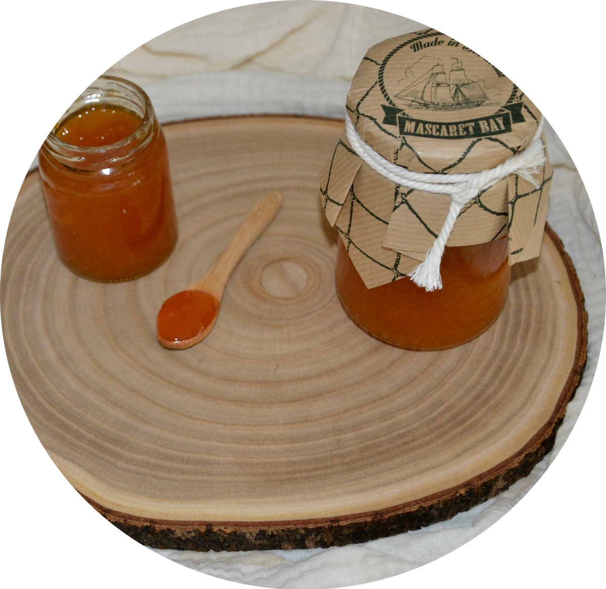 Confiture d' Abricots et sa Liqueur de Poire