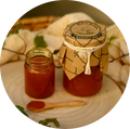 Confiture d' Abricots et sa Liqueur de Poire