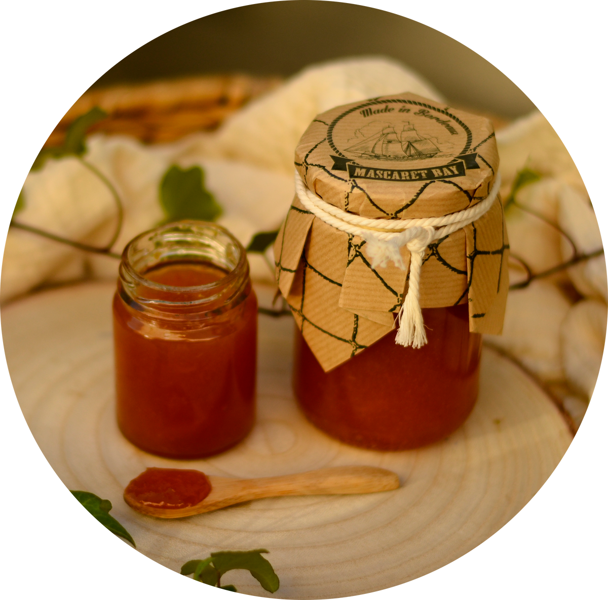 Confiture d' Abricots et sa Liqueur de Poire