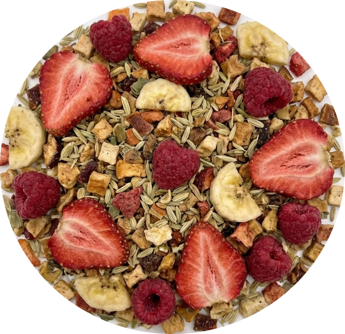 Infusion Fraise, Framboise, Vanille & Banane