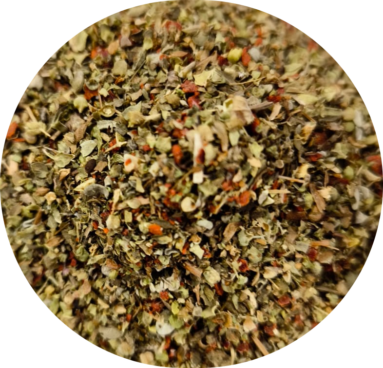 Mélange d' épices pour Pizzas, Grillades et Salades